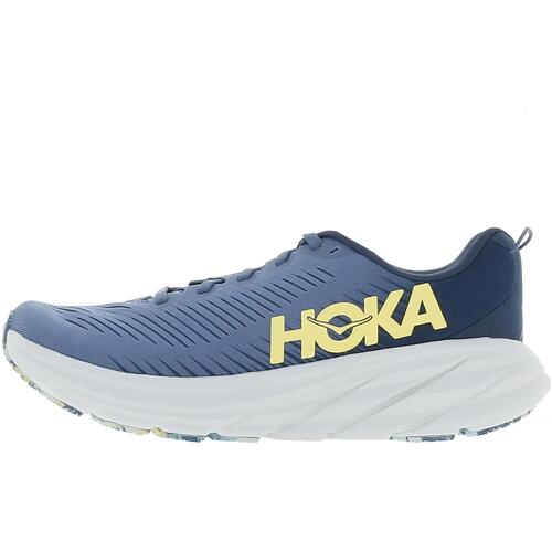 Chaussures Homme Running / trail zapatillas de running Gore-TEX HOKA ONE ONE voladoras apoyo talón talla 38 M rincon 3 Bleu