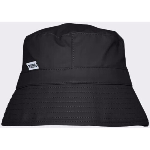 Accessoires textile Chapeaux Rains Bob Bucket Hat 20010 Black-043723 Noir
