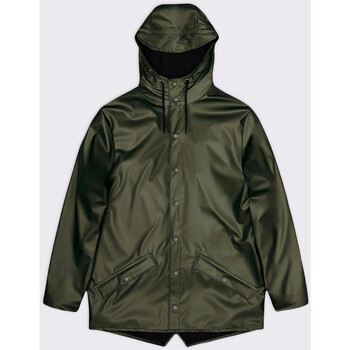 Vêtements Parkas Rains This nylon and faux fleece jacket boasts a relaxed boxy fit Evergreen-044836 Vert