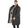 Vêtements Doudounes Rains Doudoune Block Puffer leather Jacket 15020 Black-044993 Noir