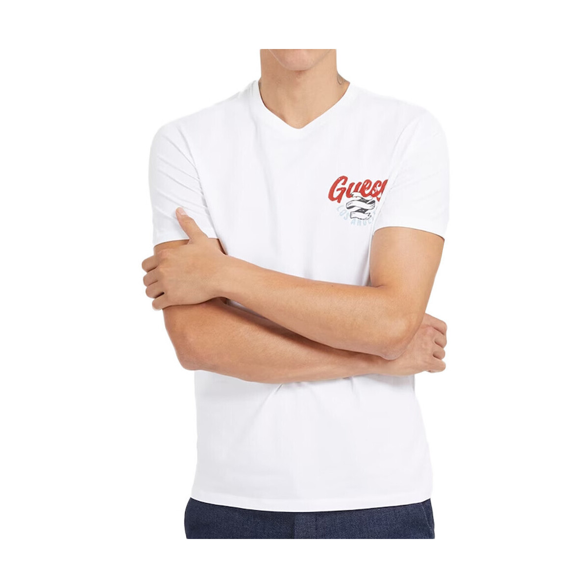 Vêtements Homme T-shirts & Polos Guess G-M3BI29J1314 Blanc