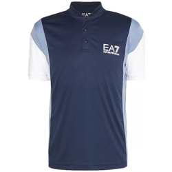 Vêtements Homme T-shirts & Polos Ea7 Emporio Armani high-heeled Polo Bleu