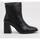 Chaussures Femme Bottines Top3 23918 Noir