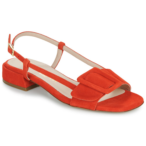 Chaussures Femme Plat : 0 cm Fericelli PANILA Rouge