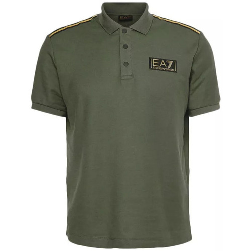 Vêtements Homme T-shirts & Polos Ea7 Emporio T-Shirt Armani Polo Vert