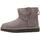 Chaussures Femme Bottes UGG Classic Mini Bailey Zip Gris