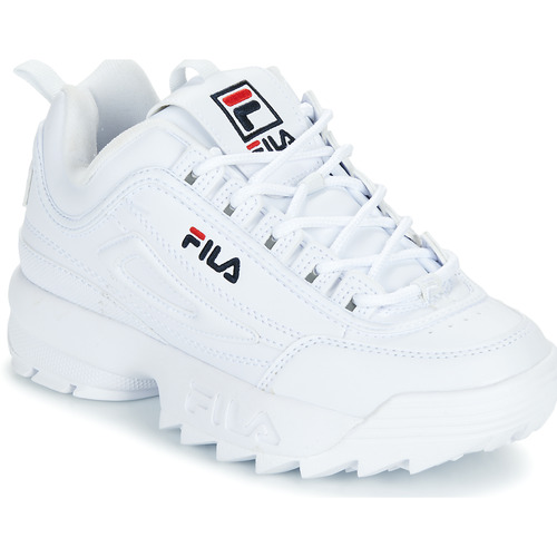 Chaussures Femme Baskets basses nude Fila DISRUPTOR LOW WMN Blanc