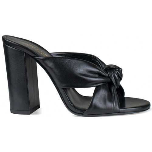 Chaussures Femme Sandales et Nu-pieds Saint Laurent Mules Loulou Noir