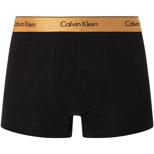 Sous-vêtements Homme Caleçons Calvin Klein Jaqueline Jeans Boxers en coton modernes Noir