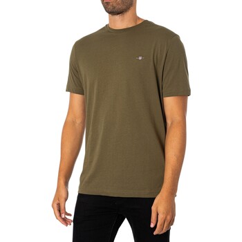 Gant T-shirt régulier à bouclier Vert