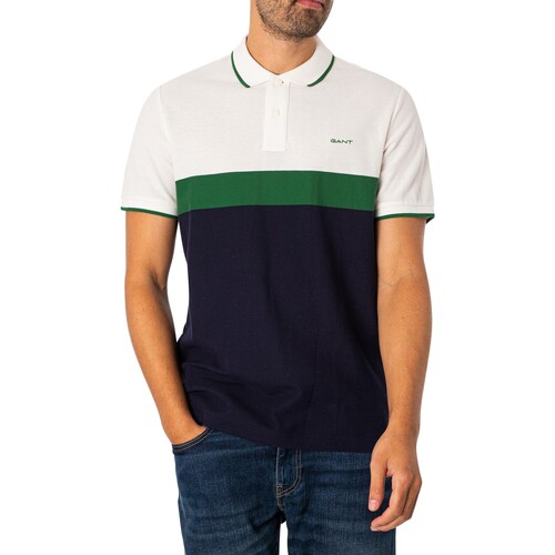 Vêtements Homme Top 5 des ventes Gant Polo piqué à rayures Multicolore