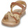 Chaussures Fille Sandales et Nu-pieds Kickers BETTYS Camel / Doré