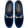 Chaussures Femme Mocassins Poesie Veneziane JJA65-VELLUTO-BLUETTE Bleu