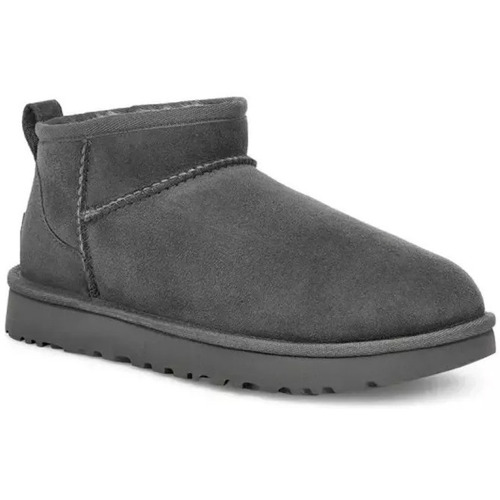 UGG Boots W CLASSIC ULTRA MINI Gris - Chaussures Botte Femme 172,80 €