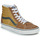 Chaussures Baskets montantes Vans met SK8-HI Cognac / Jaune