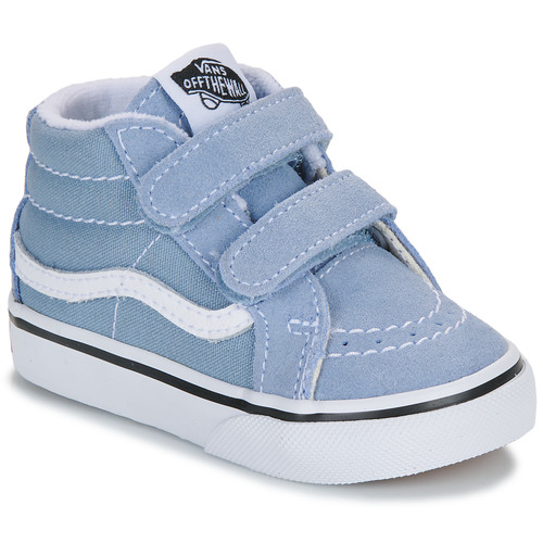 Chaussures Enfant Baskets montantes Blooming Vans SK8-MID REISSUE V Bleu