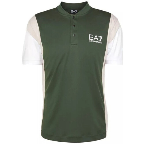 Vêtements Homme T-shirts & Polos Ea7 Emporio Armani off Polo Vert