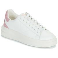 Chaussures AW8851 Baskets basses Guess ELBINA Blanc / Rose