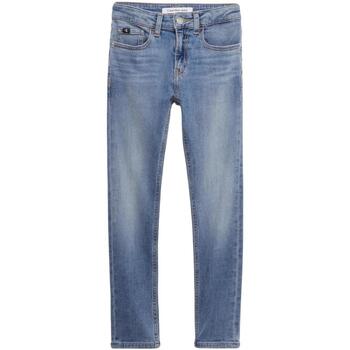 Vêtements Garçon Pantalons Calvin Klein Jeans  Bleu