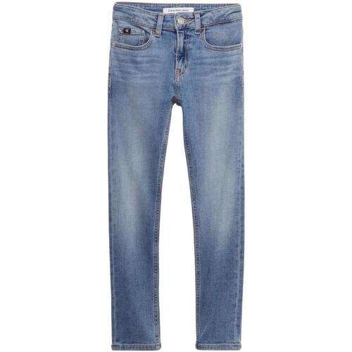 Vêtements Garçon Pantalons Bein Calvin Klein Jeans  Bleu