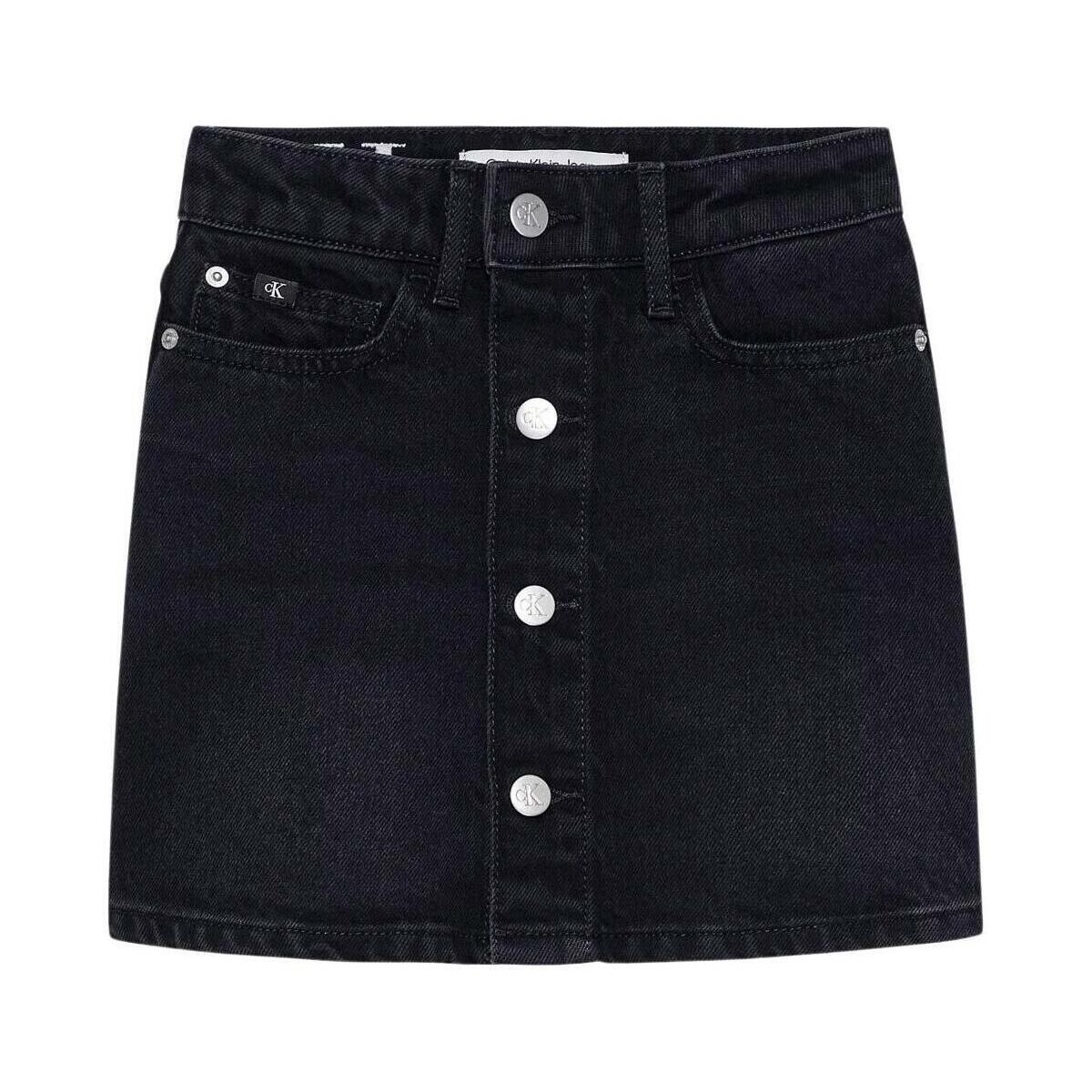 Vêtements Fille Shorts / Bermudas Calvin Klein Jeans  Noir