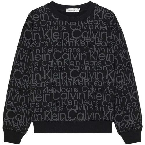 Vêtements Garçon Sweats Calvin Klein BDS JEANS  Noir
