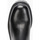 Chaussures Femme Bottes Vera Collection Bottes de pluie montantes  noir à plateforme cranté Noir
