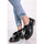 Chaussures Femme Ballerines / babies Vera Collection Derbies avec semelle crantée, Noir Noir