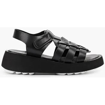 Chaussures Femme Fila sneakers disruptor кроссовки Vera Collection Sandales noires type salomé, semelle crantée Noir