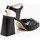 Chaussures Femme Sandales et Nu-pieds Vera Collection Sandales femmes à Talon plateforme, Noir Noir