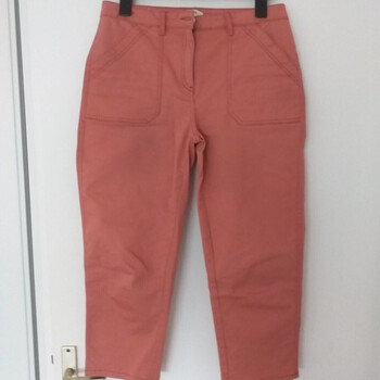 Vêtements Femme Jeans ruffle-detail 3/4 & 7/8 Papaya Pantalon 3/4 Autres