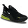 Chaussures Garçon Baskets basses Nike Air Max 270 Junior Black Volt Noir