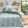 Maison & Déco Parures de lit Future Home Parure de lit 260x240cm Vert