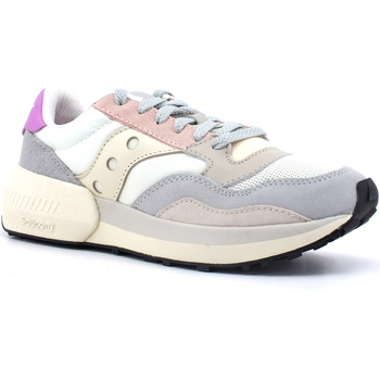 Chaussures Femme Bottes Saucony Grey Jazz NXT Sneaker Donna White Grey Rose S60790-4 Gris
