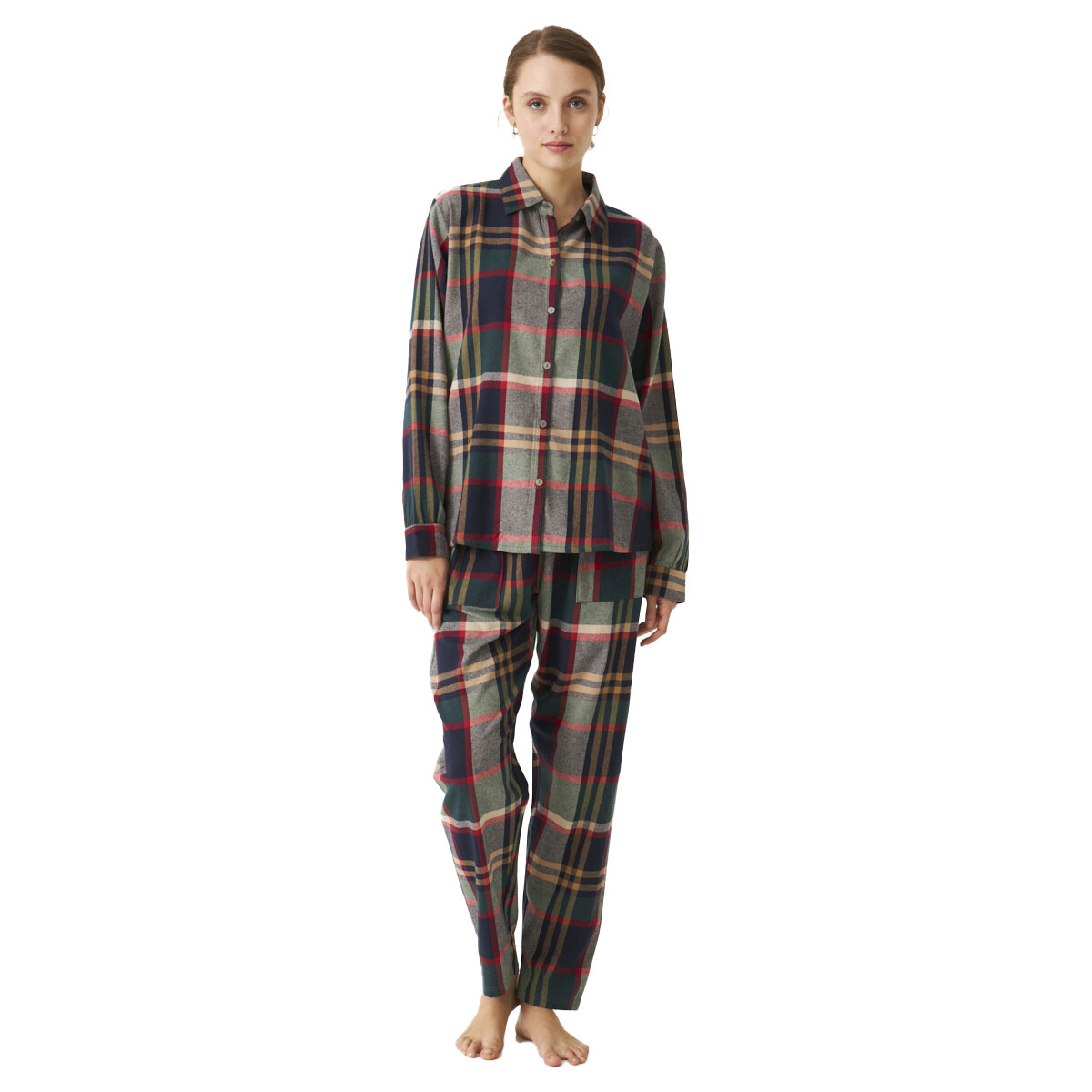 Vêtements Femme Pyjamas / Chemises de nuit J&j Brothers JJBDP1300 Multicolore