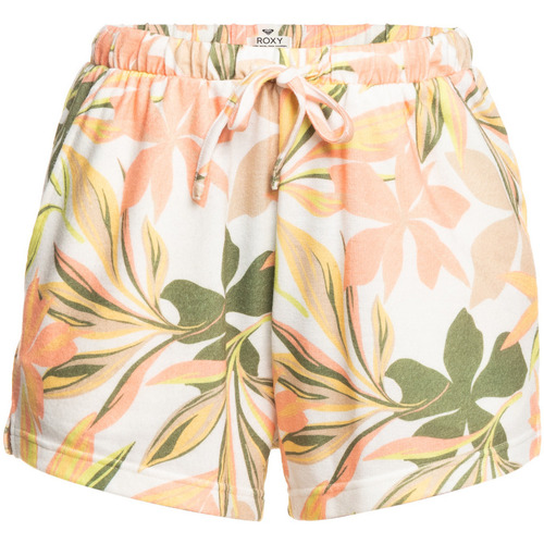 Vêtements Fille Shorts / Bermudas Roxy Tri par pertinence Blanc