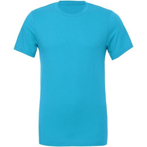 Vêtements T-shirts manches courtes Bella + Canvas CA3001 Bleu