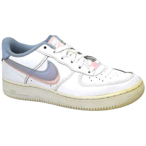 Chaussures Baskets mode Nike royal Reconditionné Air force 1 – Blanc