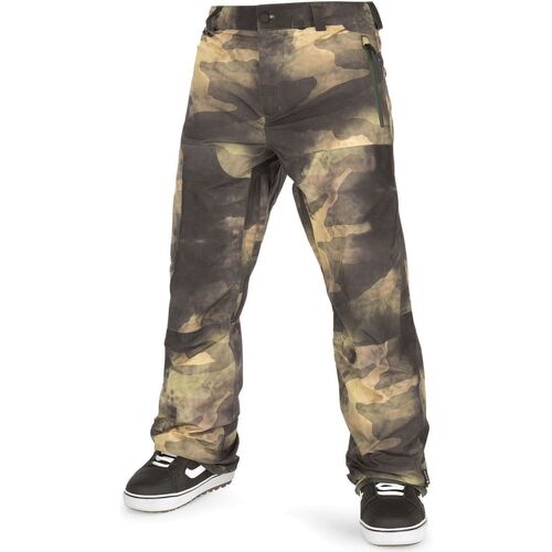 Vêtements Homme Pantalons Volcom Pantalón de snowboard  L Gore-Tex Pant - Camouflage Multicolore