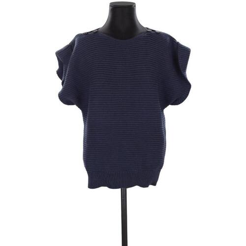 Vêtements Femme Sweats Lacoste Pull-over en coton Bleu