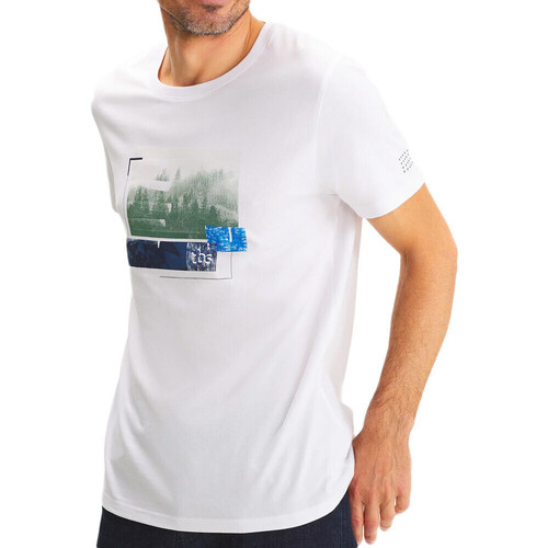 Vêtements Homme T-shirts manches courtes TBS CASEYTE Blanc