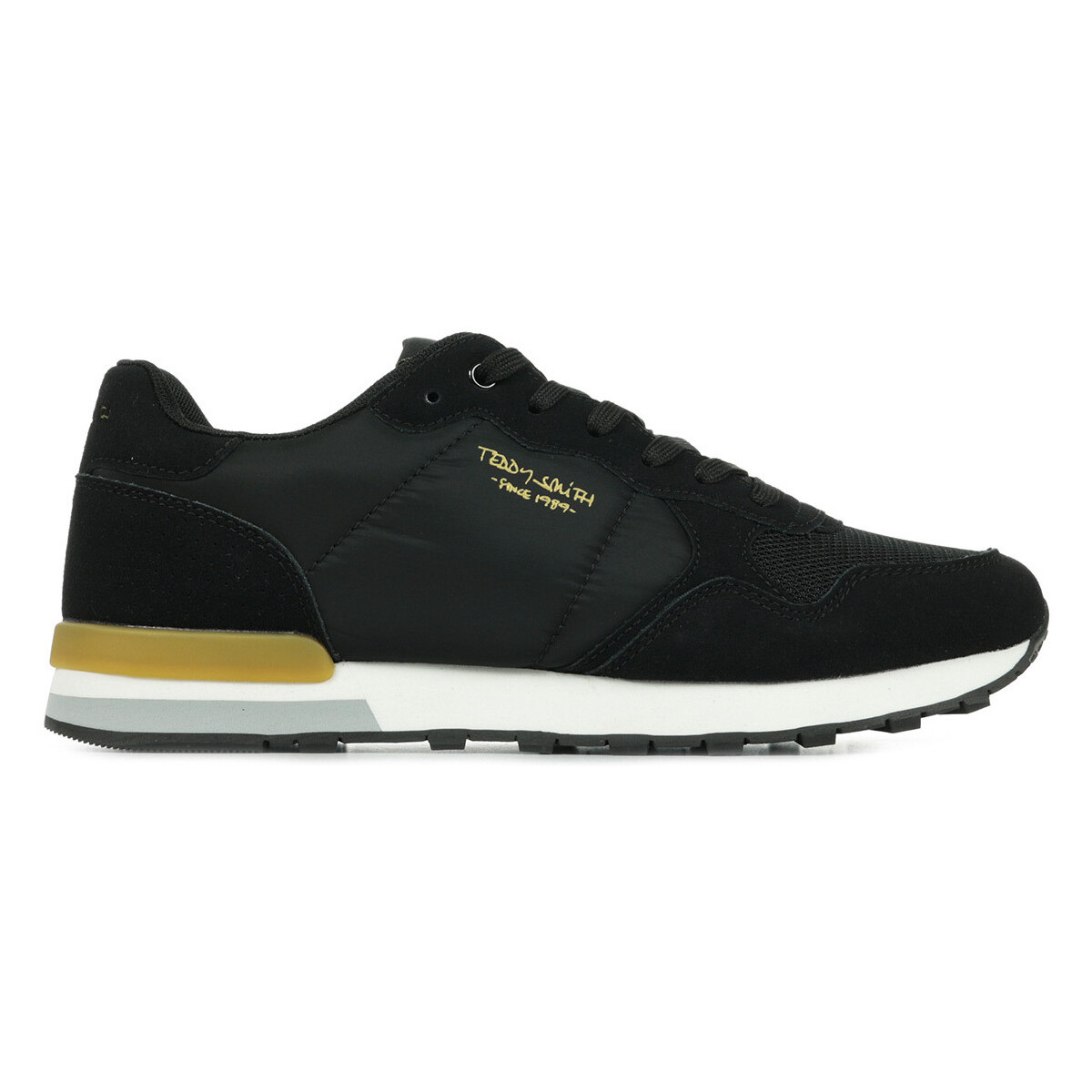 Chaussures Homme Baskets mode Teddy Smith Z Tex Noir