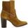 Chaussures Femme Boots Emilie Karston Boots cuir velours Marron