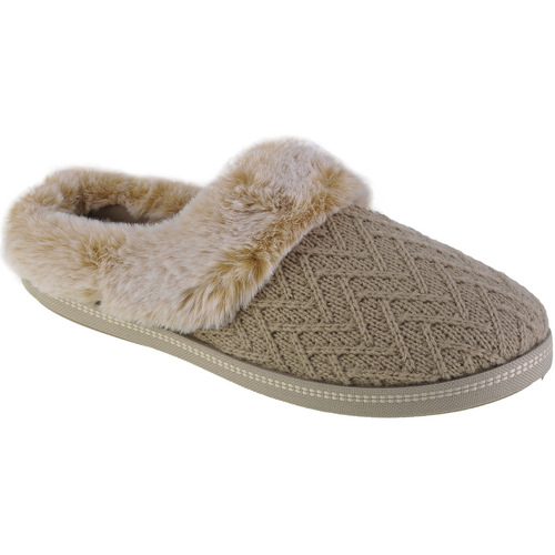 Skechers Cozy Campfire - Home Essential Beige - Chaussures Chaussons Femme  41,59 €