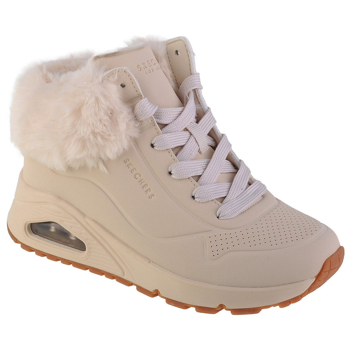 Chaussures Fille Boots Skechers Uno - Fall Air Beige