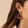 Montres & Bijoux Femme Boucles d'oreilles Agatha Ruiz de la Prada Boucles d'oreilles  Twiggy dorées

cuir marron Jaune