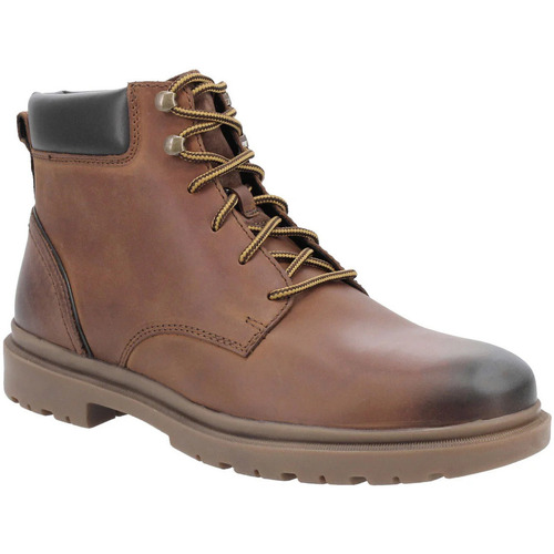 Chaussures Homme Boots Geox ANDALO U36DDA BROWNCOTTO Marron