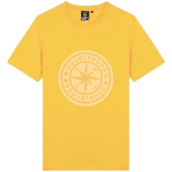 Vêtements Homme T-shirts & Polos Doublehood T shirt  Ref 61223 Gold Jaune