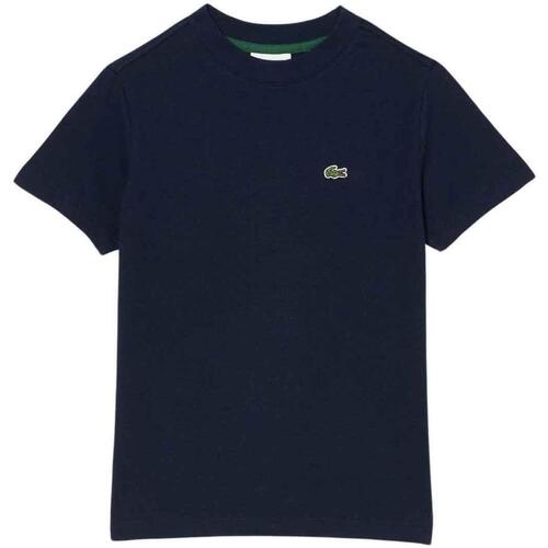 Vêtements Garçon T-shirts & Polos Lacoste  Bleu
