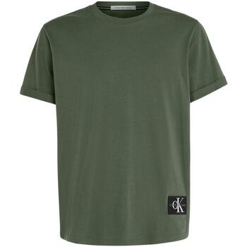 Vêtements Homme T-shirts manches Parlez Calvin Klein Jeans  Vert